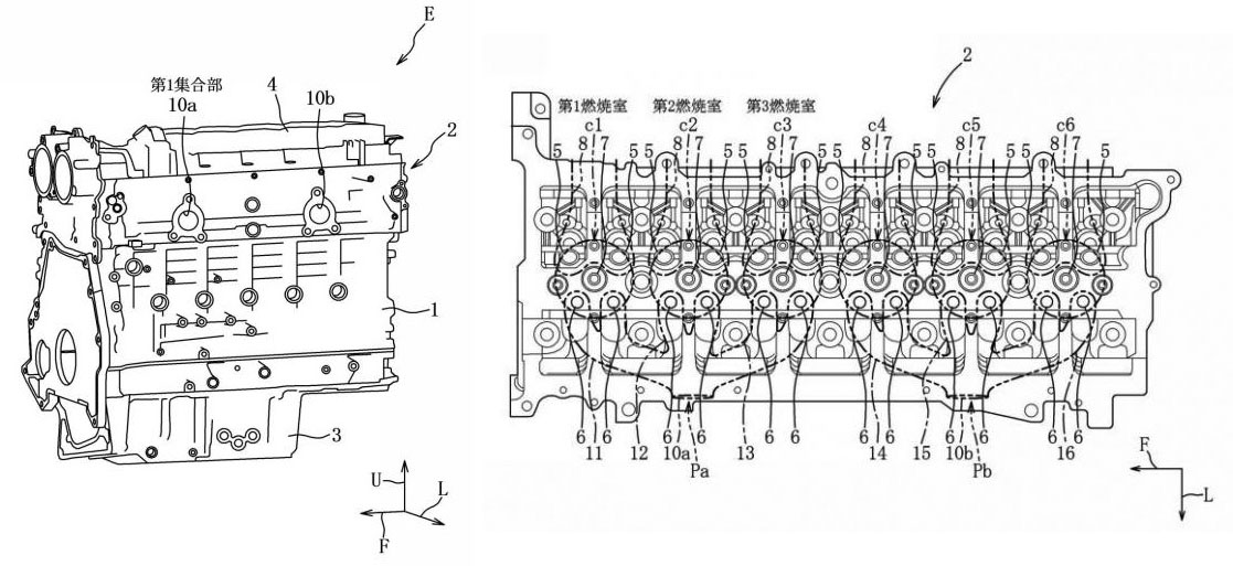 Mazda patenkan rekaan enjin enam-silinder dan kotak gear automatik lapan-kelajuan; untuk Mazda 6 baharu?