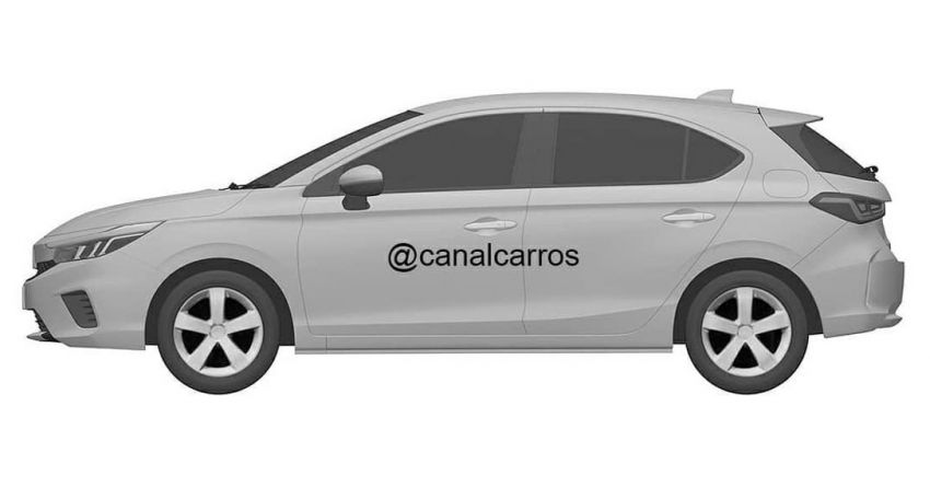 New Honda City hatchback patent drawings revealed 1209924
