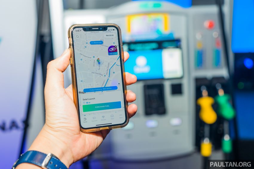 Aplikasi Setel kini boleh digunakan di seluruh negara, eksklusif melibatkan lebih 700 stesen Petronas 1077482