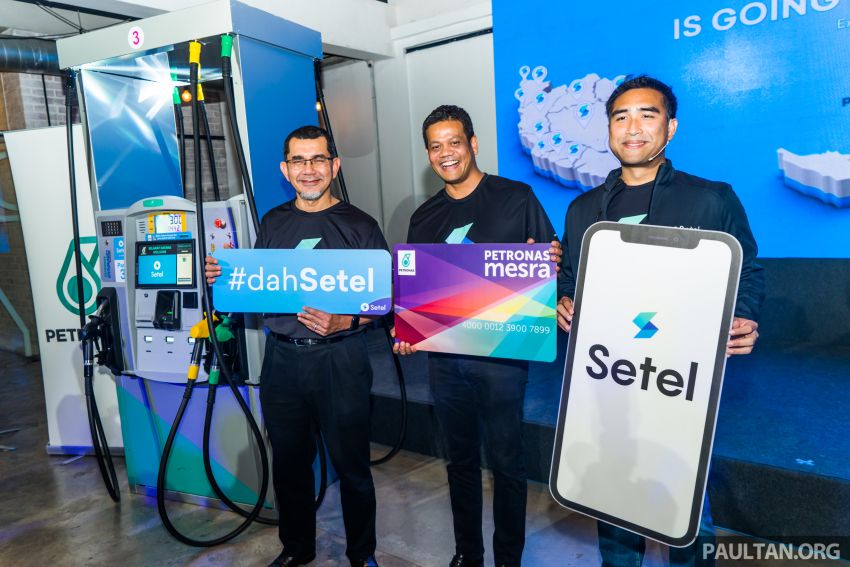 Aplikasi Setel kini boleh digunakan di seluruh negara, eksklusif melibatkan lebih 700 stesen Petronas 1077483
