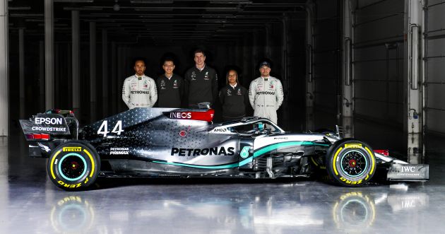 Mercedes AMG Petronas F1 team reveals new all-black livery for the W11 ahead of 2020 F1 season opener