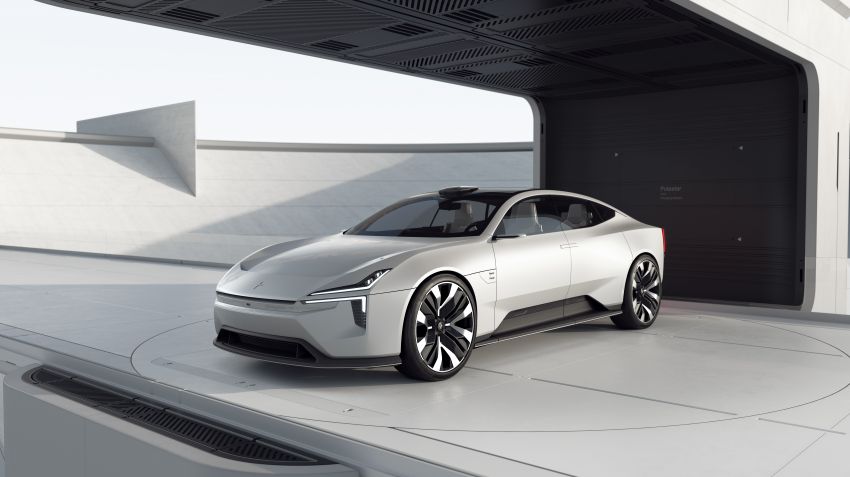 Polestar Precept concept: electric sedan with new look Image #1087056