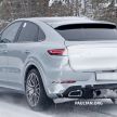 SPIED: Porsche Cayenne Coupe GT – new tailpipes signify higher performance version with over 800 hp?