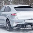 SPIED: Porsche Cayenne Coupe GT – new tailpipes signify higher performance version with over 800 hp?