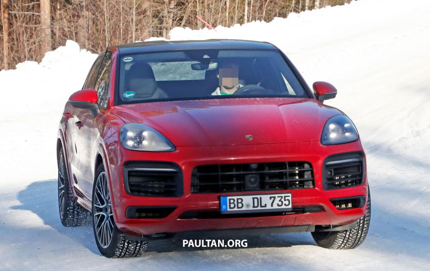 SPIED: Porsche Cayenne Coupe GT – new tailpipes signify higher performance version with over 800 hp? Image #1088487