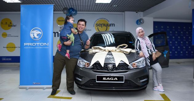 Loyal Proton customer wins new Saga Premium AT