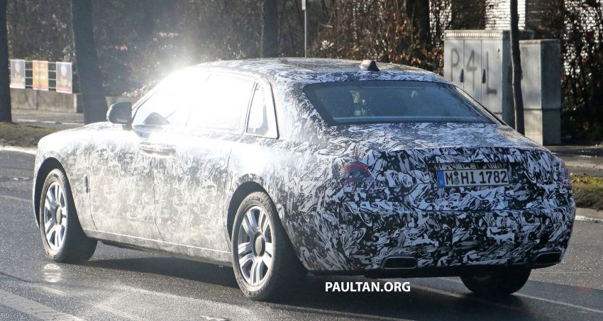 SPYSHOTS: 2021 Rolls-Royce Ghost on road trials 1083054