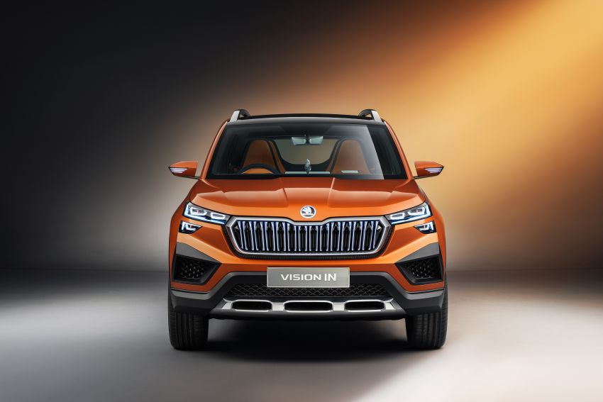 Skoda Vision IN concept previews crossover for India; MQB A0-IN platform model set for 2021 market debut 1076550