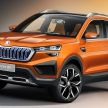 Skoda Kushaq shown in sketches – March 18 reveal