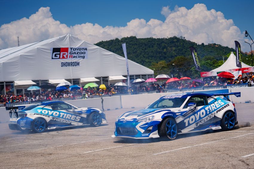Toyota Gazoo Racing Festival di Stadium Batu Kawan penuh dengan aksi mendebarkan dari dalam litar 1082711