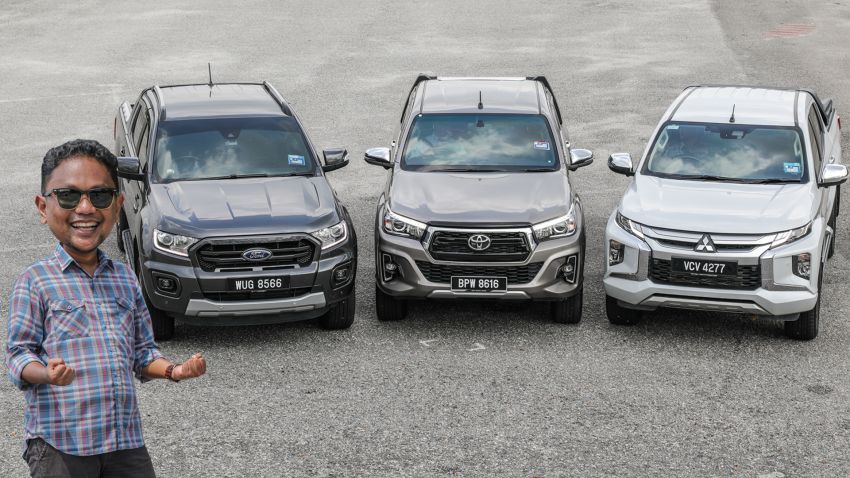 VIDEO: Perbandingan kos servis Mitsubishi Triton, Toyota Hilux dan Ford Ranger – mana paling murah? 1082374