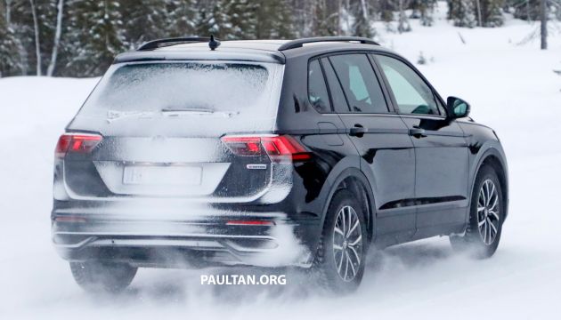 SPYSHOTS: Volkswagen Tiguan facelift seen on test