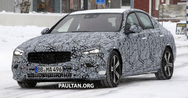 SPYSHOTS: W206 Mercedes-Benz C-Class seen again