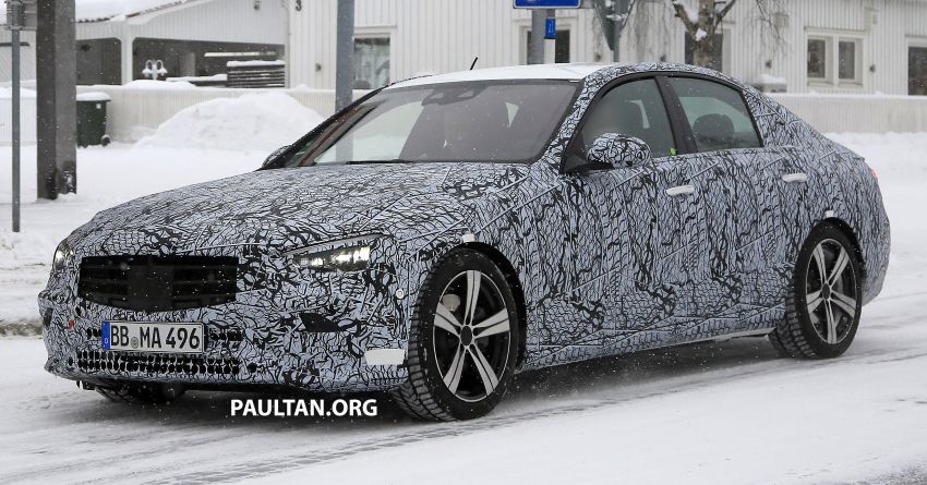 SPYSHOTS: W206 Mercedes-Benz C-Class seen again 1076871