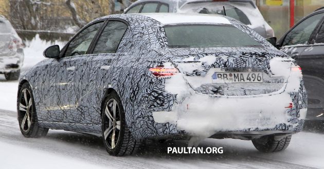 SPYSHOTS: W206 Mercedes-Benz C-Class seen again