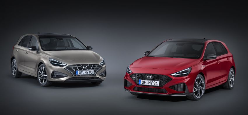 2020 Hyundai i30 facelift – bold new front, improved safety features and connectivity, mild hybrid option 1087211