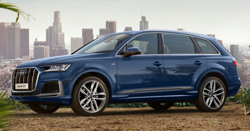 2020 Audi Q7 facelift launched in Thailand – two 45 TDI quattro diesel variants offered; priced from RM653k 1097892