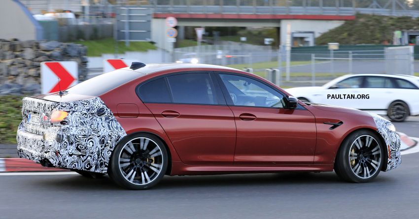 SPIED: F90 BMW M5 facelift – new style, more power? 1099950