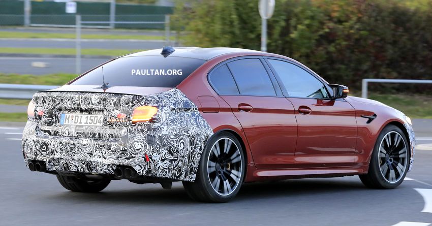 SPIED: F90 BMW M5 facelift – new style, more power? 1099952