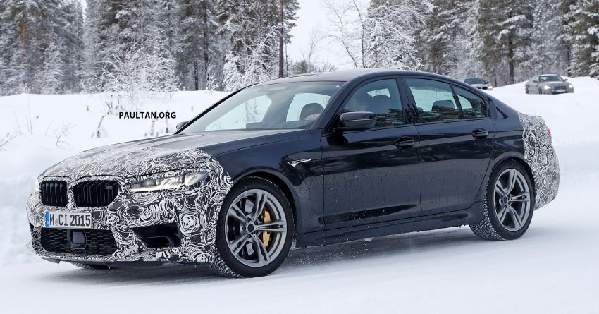 SPIED: F90 BMW M5 facelift – new style, more power? 1099953