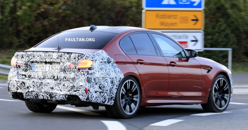 SPIED: F90 BMW M5 facelift – new style, more power? 1099954
