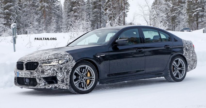 SPIED: F90 BMW M5 facelift – new style, more power? 1099955
