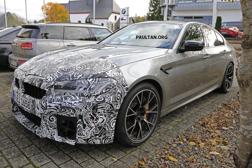SPIED: F90 BMW M5 facelift – new style, more power? 1099956