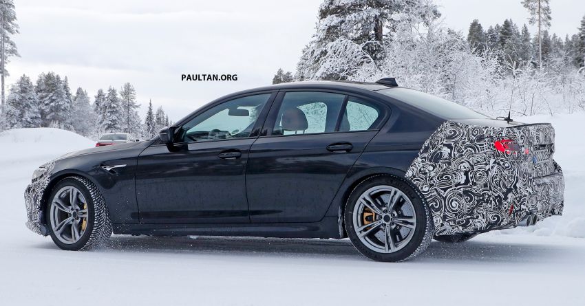 SPIED: F90 BMW M5 facelift – new style, more power? 1099959