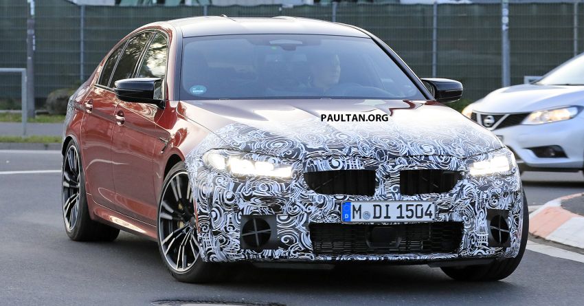 SPIED: F90 BMW M5 facelift – new style, more power? 1099942