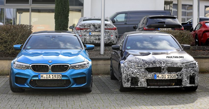 SPIED: F90 BMW M5 facelift – new style, more power? 1099960