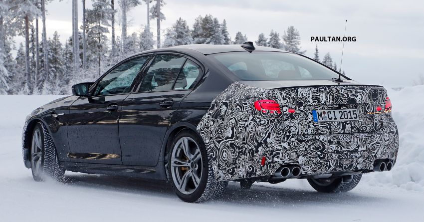 SPIED: F90 BMW M5 facelift – new style, more power? 1099964