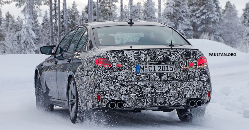 SPIED: F90 BMW M5 facelift – new style, more power? 1099966