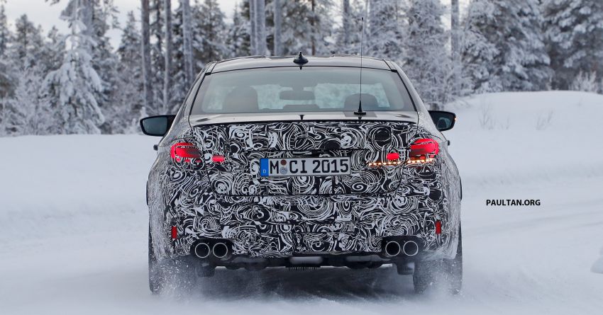 SPIED: F90 BMW M5 facelift – new style, more power? 1099968