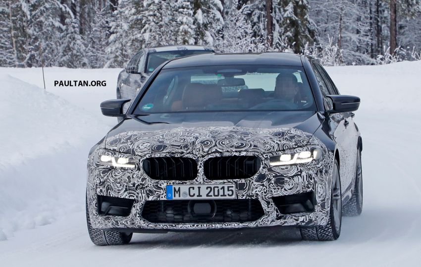 SPIED: F90 BMW M5 facelift – new style, more power? 1099943