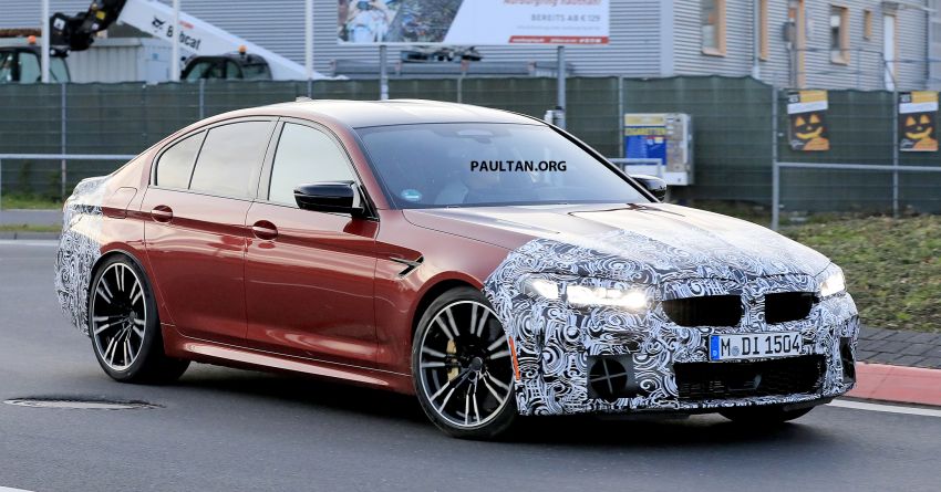 SPIED: F90 BMW M5 facelift – new style, more power? 1099944