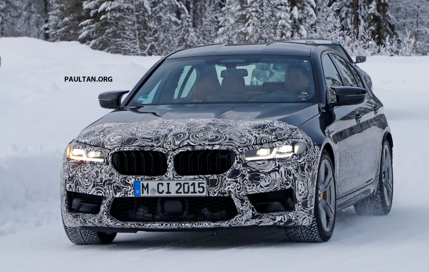 SPIED: F90 BMW M5 facelift – new style, more power? 1099945