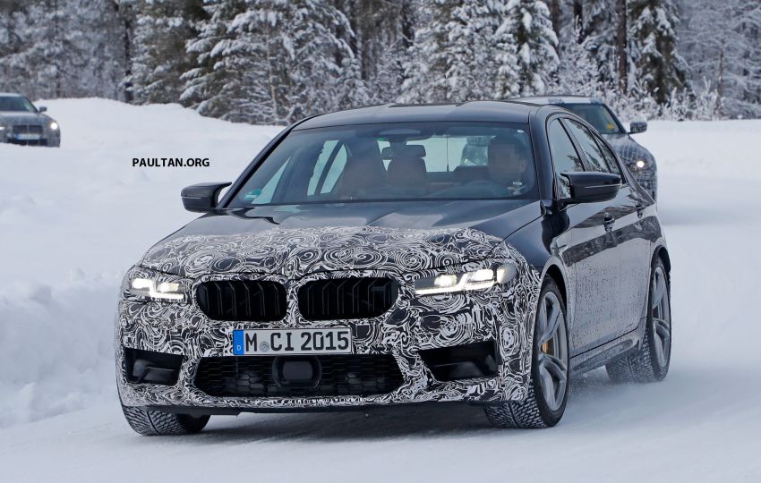 SPIED: F90 BMW M5 facelift – new style, more power? 1099947