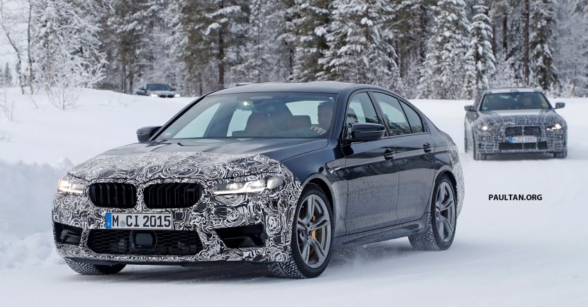 SPIED: F90 BMW M5 facelift – new style, more power? 1099949