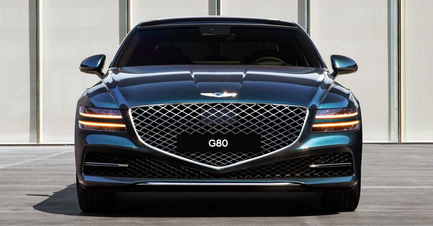 2020 Genesis G80 makes its global debut – third-gen sedan gets striking new design, technology, engines 1101089