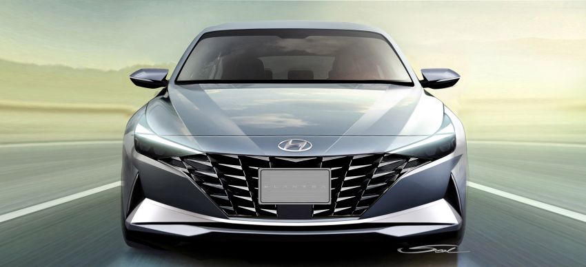 Hyundai Elantra 2021 – kini ditawar dalam versi Hybrid, kabin mewah dengan dua skrin & lampu LED 64-warna 1096759