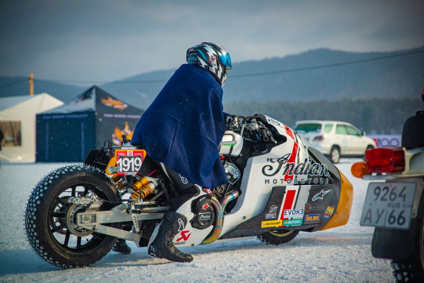 IndianxWorkhorse Appaloosa v2.0 ice racer gets shakedown run before Sultans of Sprint in April 1092042