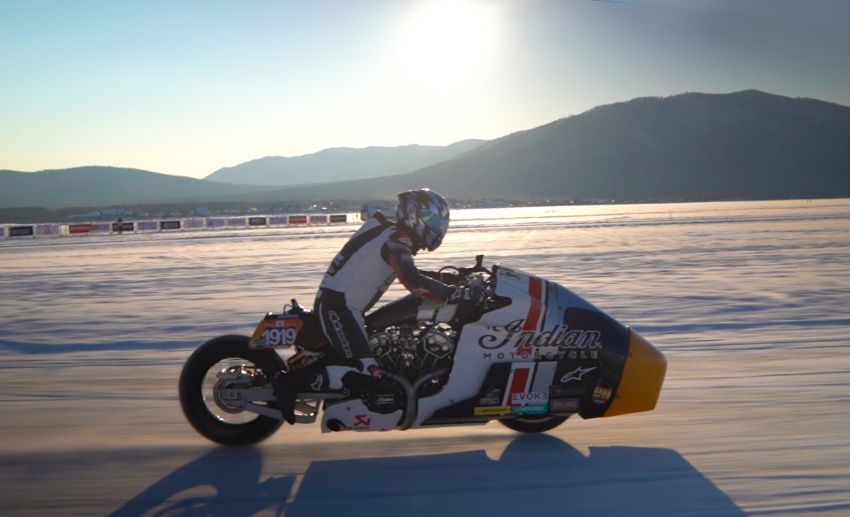 IndianxWorkhorse Appaloosa v2.0 ice racer gets shakedown run before Sultans of Sprint in April 1092052