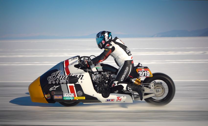IndianxWorkhorse Appaloosa v2.0 ice racer gets shakedown run before Sultans of Sprint in April 1092060