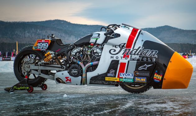 IndianxWorkhorse Appaloosa v2.0 ice racer gets shakedown run before Sultans of Sprint in April