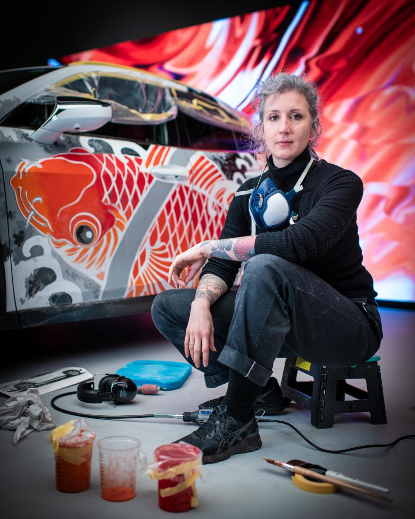 This 2020 Lexus UX is the world’s first tattooed car 1100318