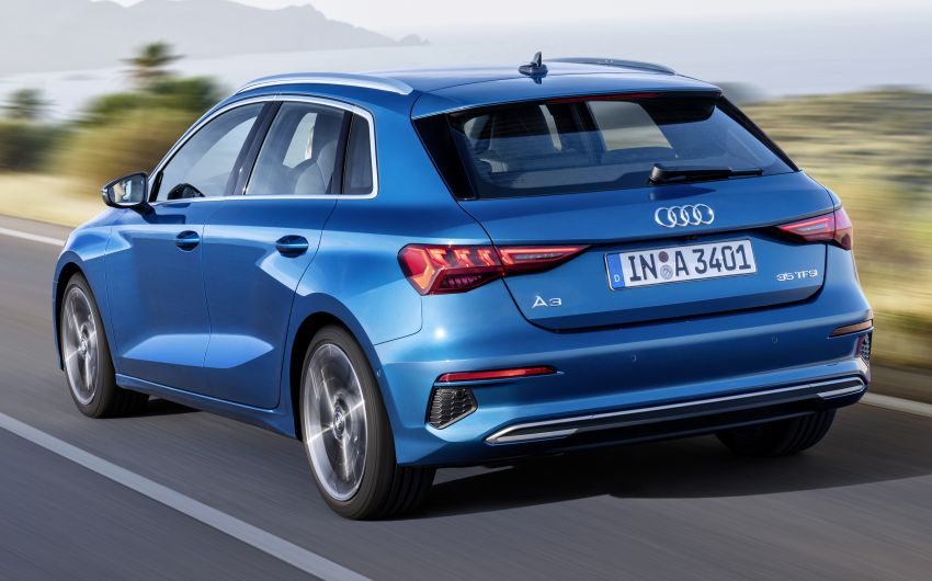 2021 Audi A3 Sportback arrives with new look and tech 1090635