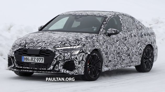 SPIED: 2021 Audi RS3 Sedan – 4 doors, over 400 hp