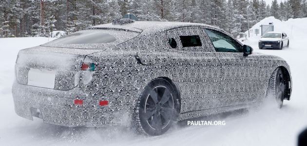 SPYSHOTS: Next-gen Jaguar XJ EV starts road-testing