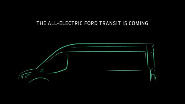 2022 Ford Transit cargo van will be electric, US made