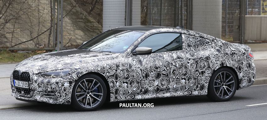 SPYSHOTS: G22 BMW 4 Series – grille now in view 1096864